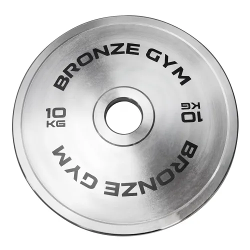 Диск олимпийский BRONZE GYM стальной 10 кг